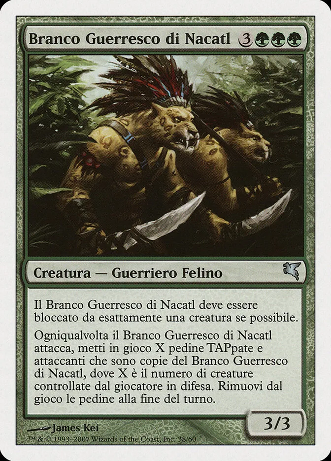 2005 Salvat 2005 Nacatl War-Pride #L38 uncommon card image
