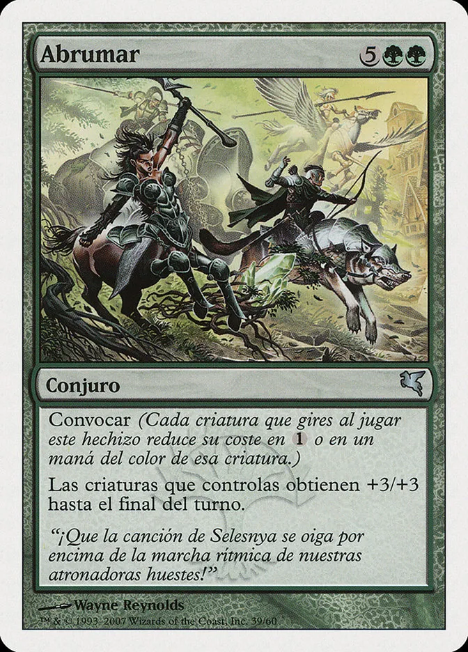 2005 Salvat 2005 Overwhelm uncommon #J39 uncommon card image
