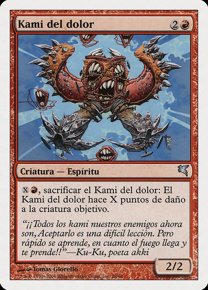 2005 Salvat 2005 Pain Kami #C28 uncommon card image
