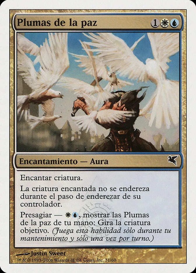 2005 Salvat 2005 Plumes of Peace #G31 common card image