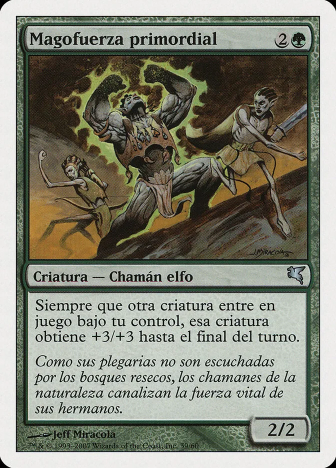 2005 Salvat 2005 Primal Forcemage uncommon #I39 uncommon card image