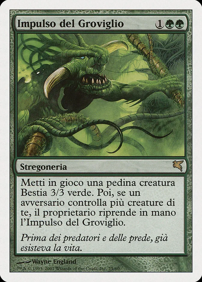 2005 Salvat 2005 Pulse of the Tangle #K25 rare card image