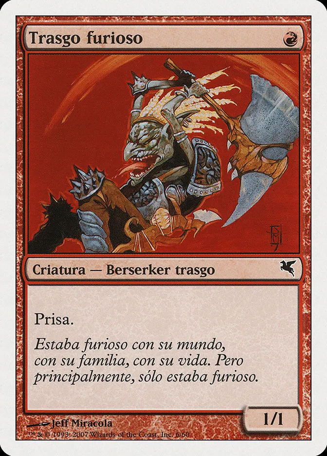 2005 Salvat 2005 Raging Goblin common #I6 common card image