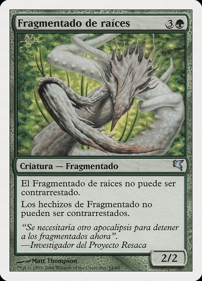 2005 Salvat 2005 Root Sliver #D14 uncommon card image