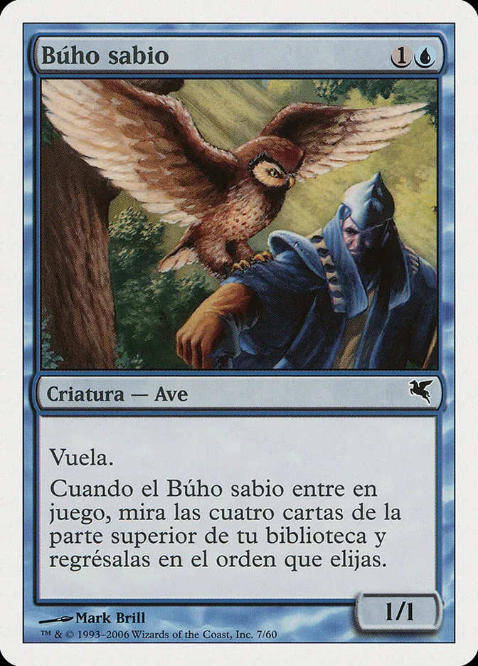 2005 Salvat 2005 Sage Owl #E7 common card image