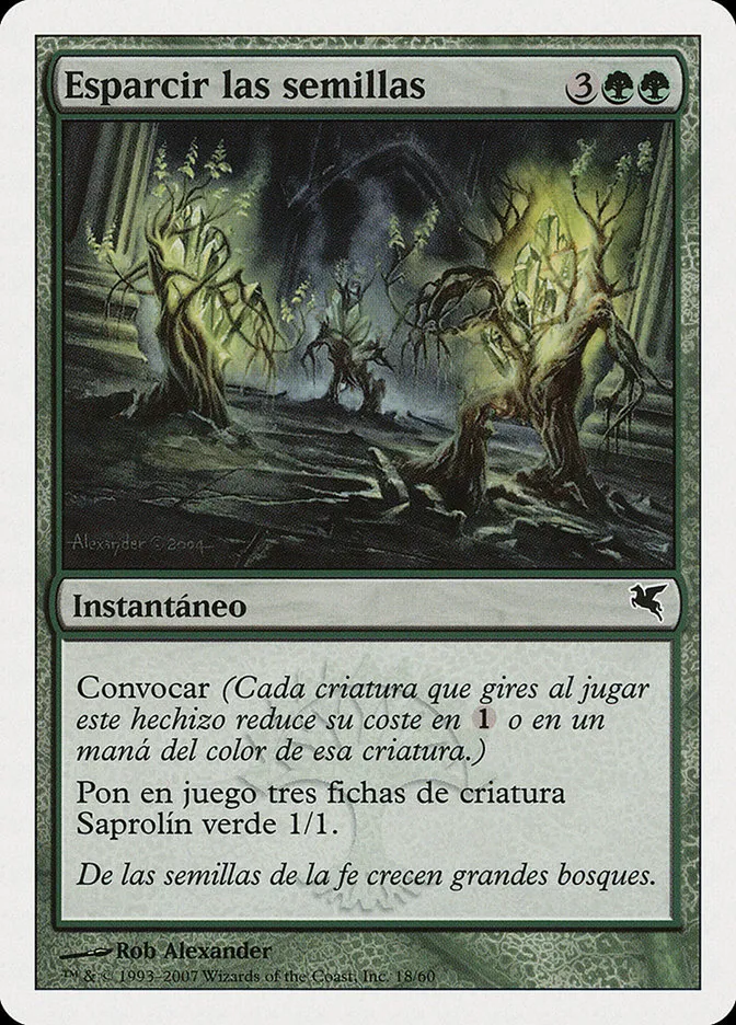 2005 Salvat 2005 Scatter the Seeds #J18 common card image