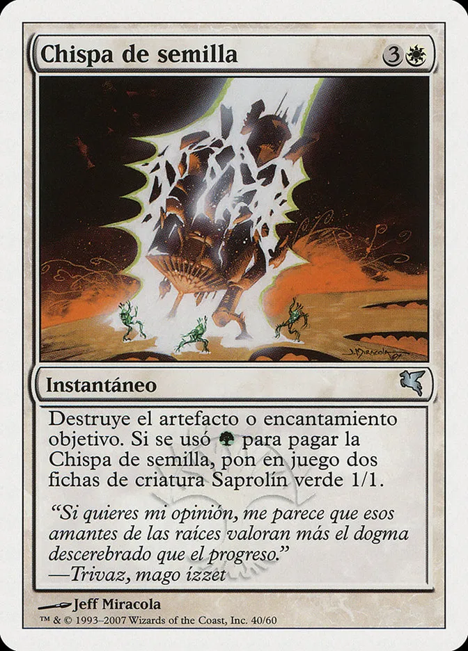 2005 Salvat 2005 Seed Spark #J40 uncommon card image