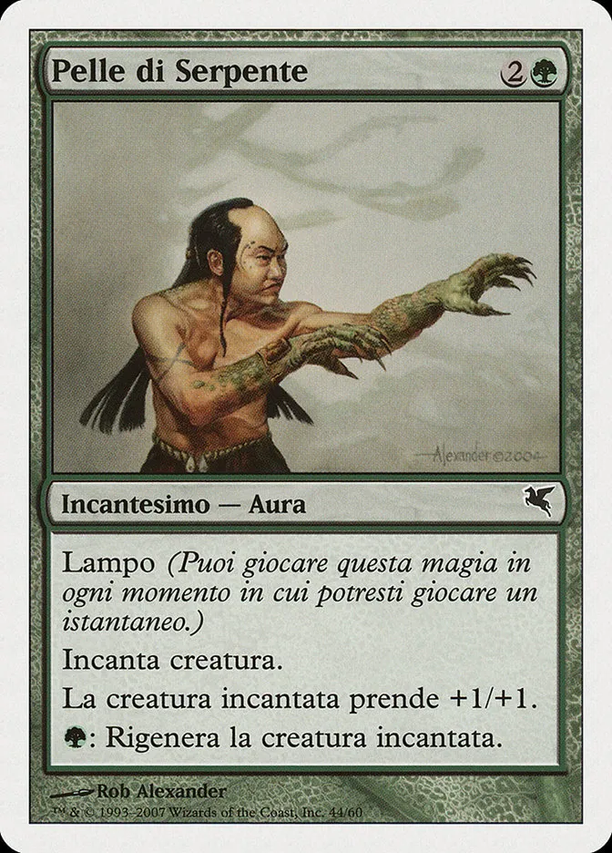 2005 Salvat 2005 Serpent Skin #K44 common card image