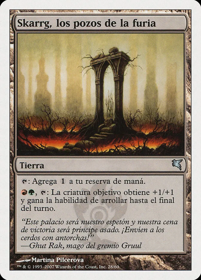 2005 Salvat 2005 Skarrg, the Rage Pits #I28 uncommon card image