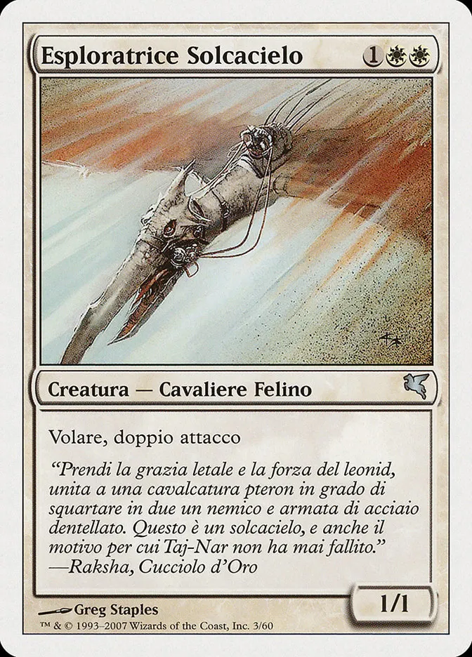 2005 Salvat 2005 Skyhunter Skirmisher #L3 uncommon card image