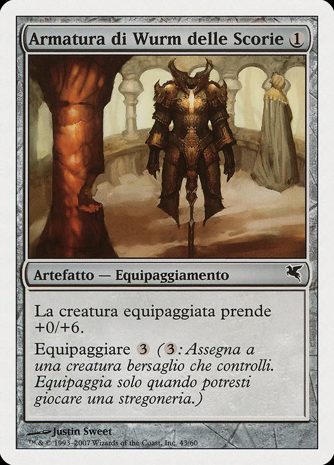 2005 Salvat 2005 Slagwurm Armor #L43 common card image