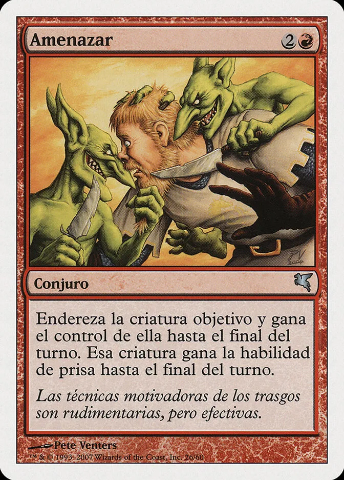 2005 Salvat 2005 Threaten #I26 uncommon card image