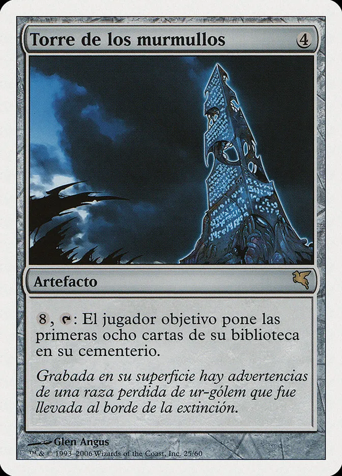 2005 Salvat 2005 Tower of Murmurs #H25 rare card image