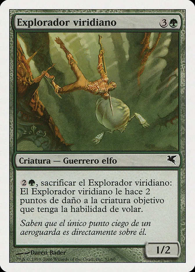 2005 Salvat 2005 Viridian Scout #B31 common card image