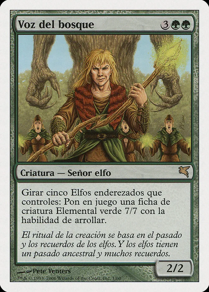 2005 Salvat 2005 Voice of the Woods #B1 rare card image