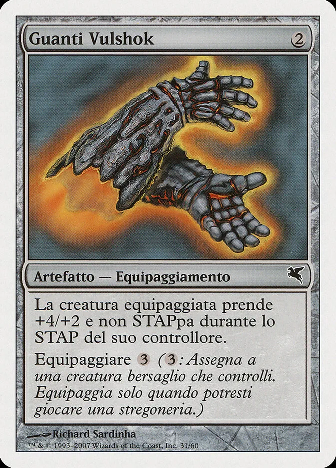 2005 Salvat 2005 Vulshok Gauntlets #L31 common card image
