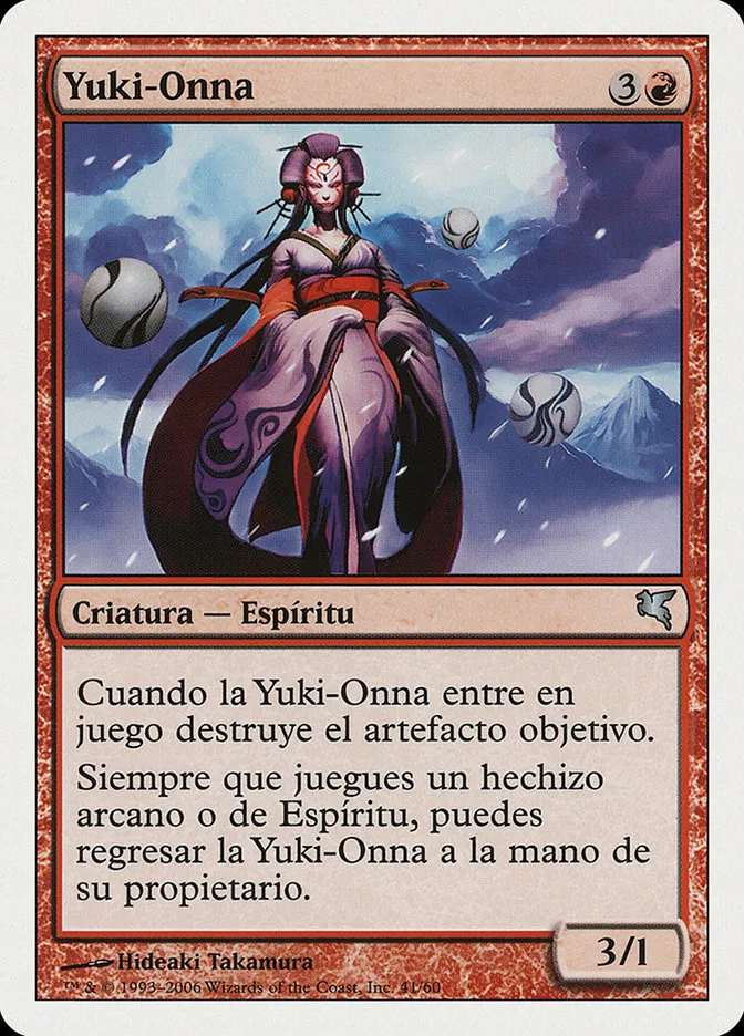 2005 Salvat 2005 Yuki-Onna #C41 uncommon card image