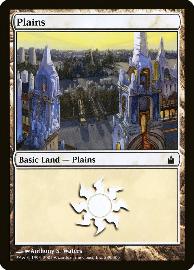 2005 Ravnica: City of Guilds Plains #289 common card image