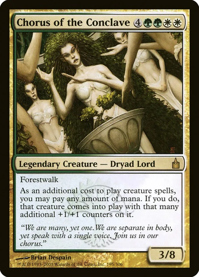 2005 Ravnica: City of Guilds Chorus of the Conclave #195 rare card image