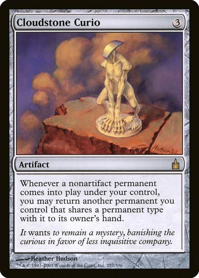 2005 Ravnica: City of Guilds Cloudstone Curio #257 rare card image