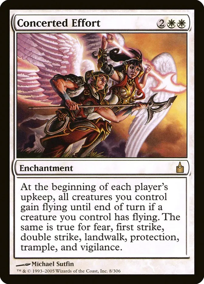 2005 Ravnica: City of Guilds Concerted Effort rare #8 rare card image