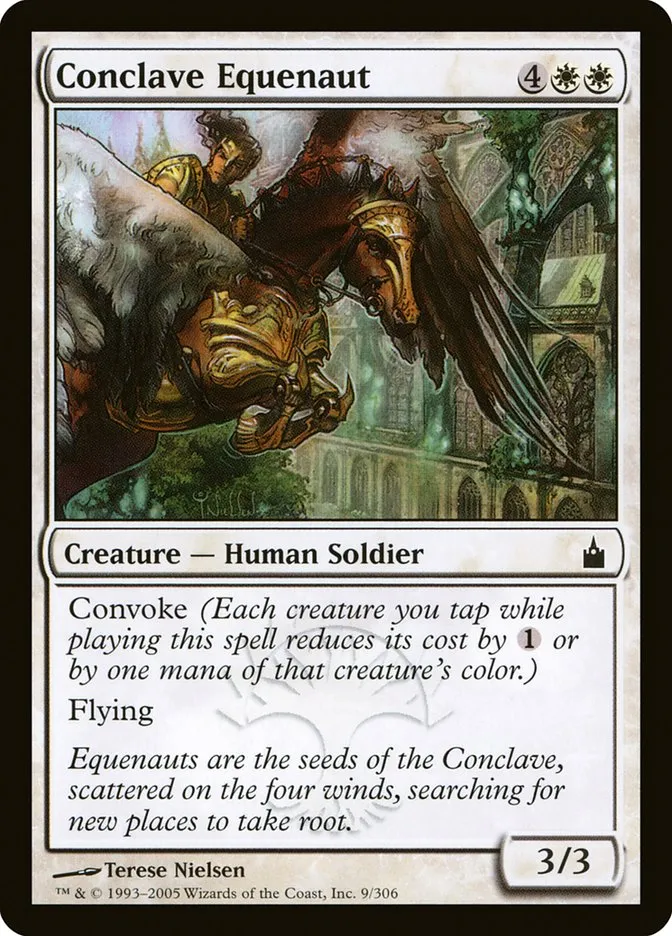 2005 Ravnica: City of Guilds Conclave Equenaut common #9 common card image