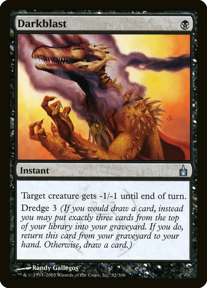 2005 Ravnica: City of Guilds Darkblast uncommon #82 uncommon card image