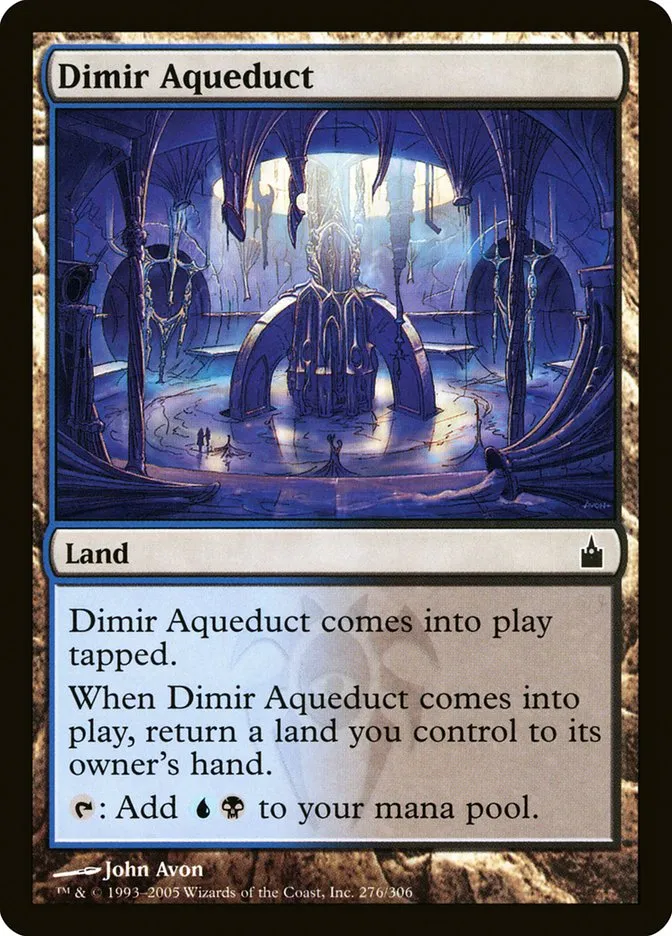 2005 Ravnica: City of Guilds Dimir Aqueduct #276 common card image