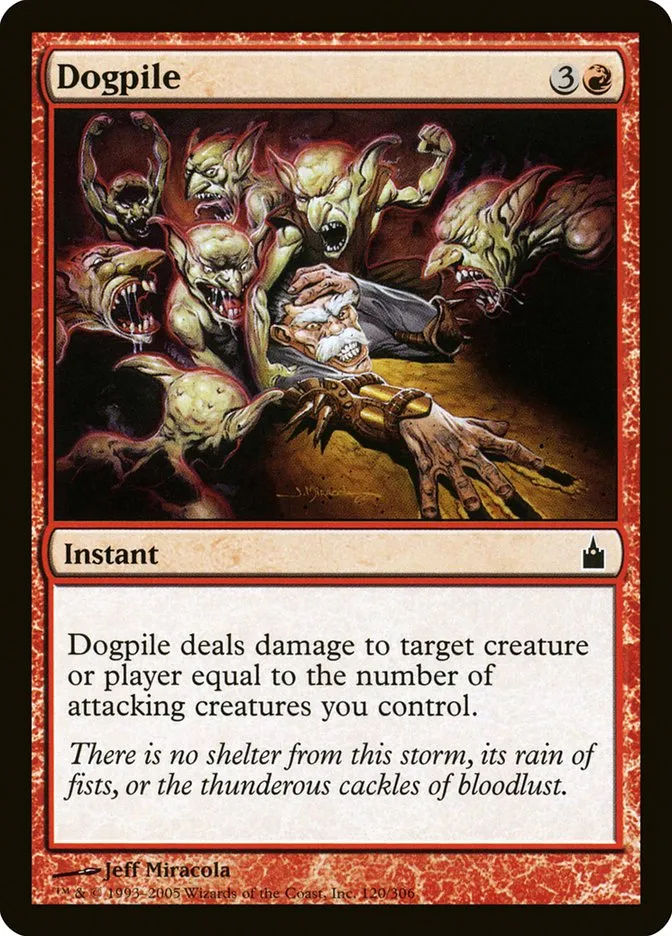 2005 Ravnica: City of Guilds Dogpile #120 common card image