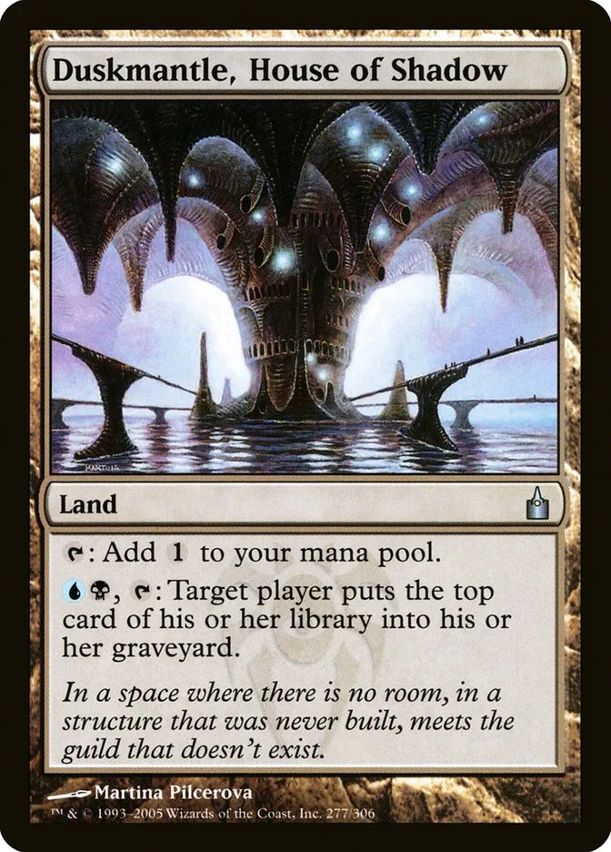 2005 Ravnica: City of Guilds Duskmantle, House of Shadow #277 uncommon card image