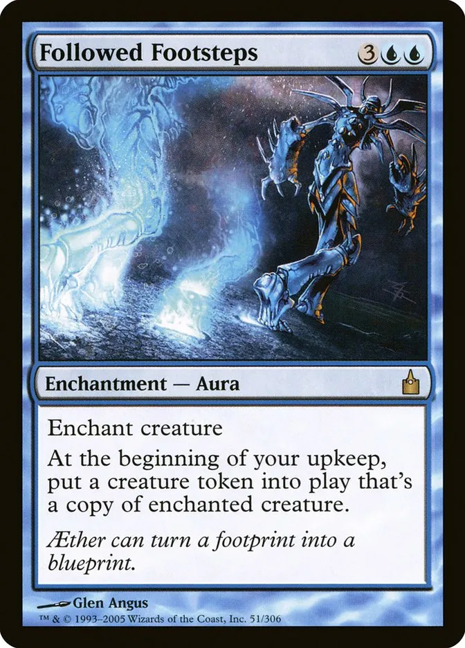 2005 Ravnica: City of Guilds Followed Footsteps rare #51 rare card image