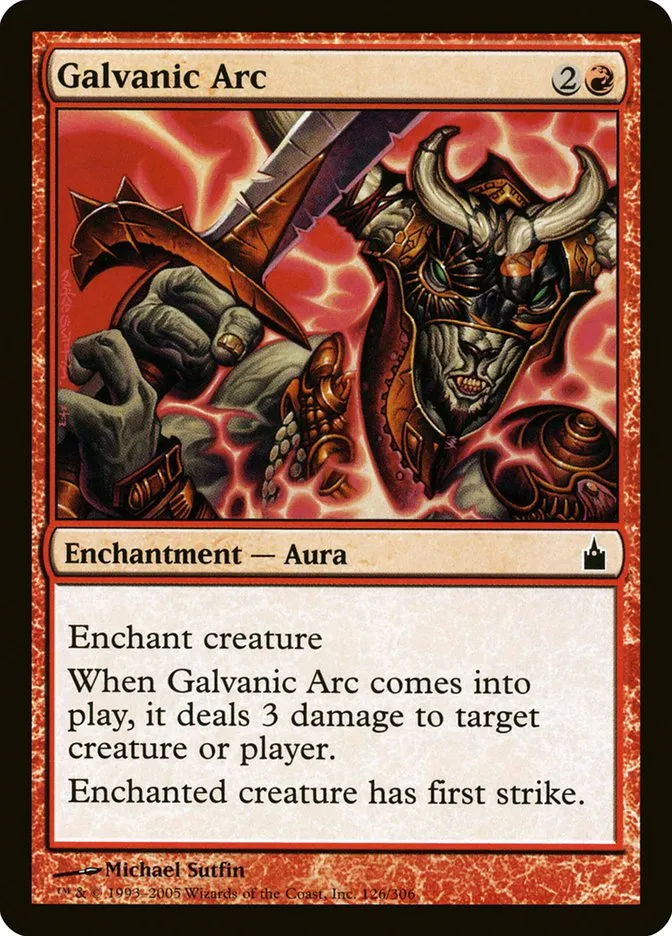 2005 Ravnica: City of Guilds Galvanic Arc #126 common card image