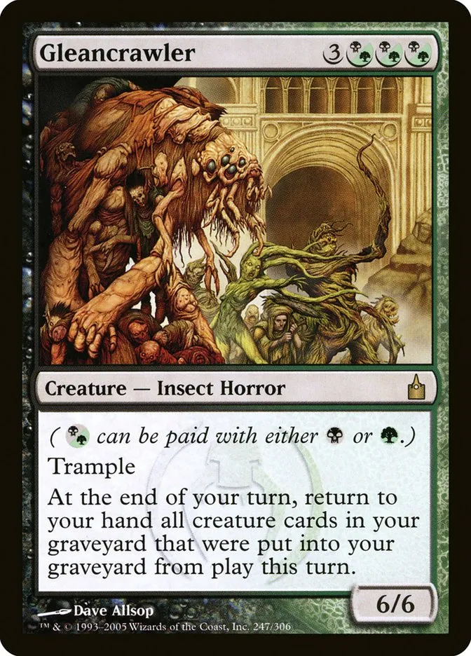 2005 Ravnica: City of Guilds Gleancrawler #247 rare card image