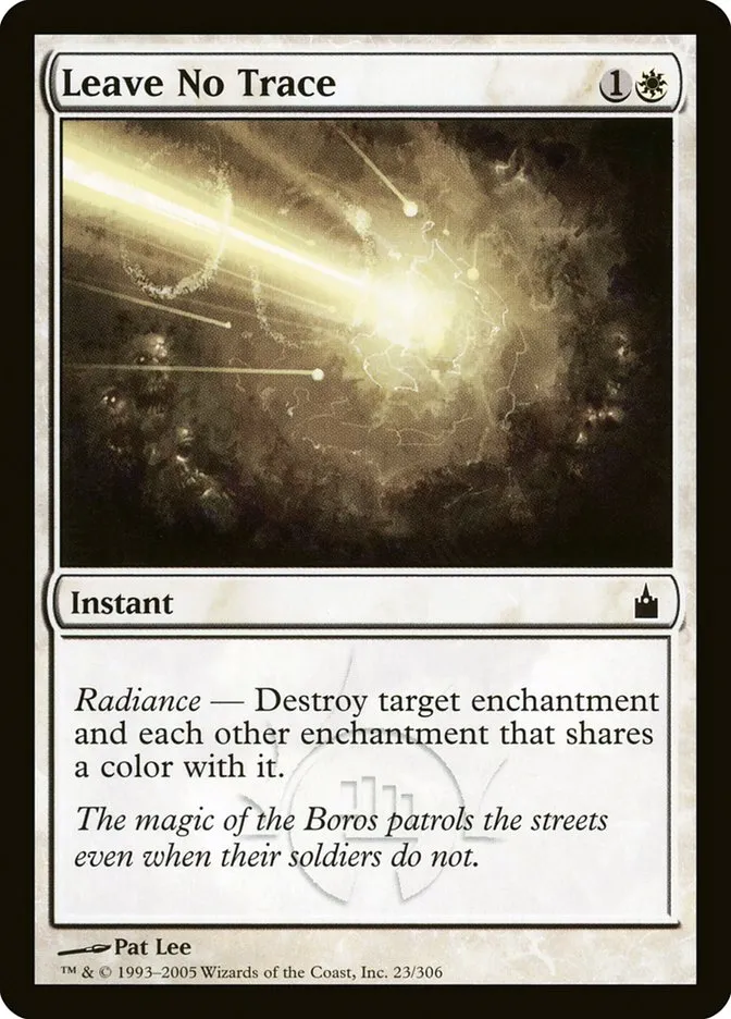 2005 Ravnica: City of Guilds Leave No Trace common #23 common card image