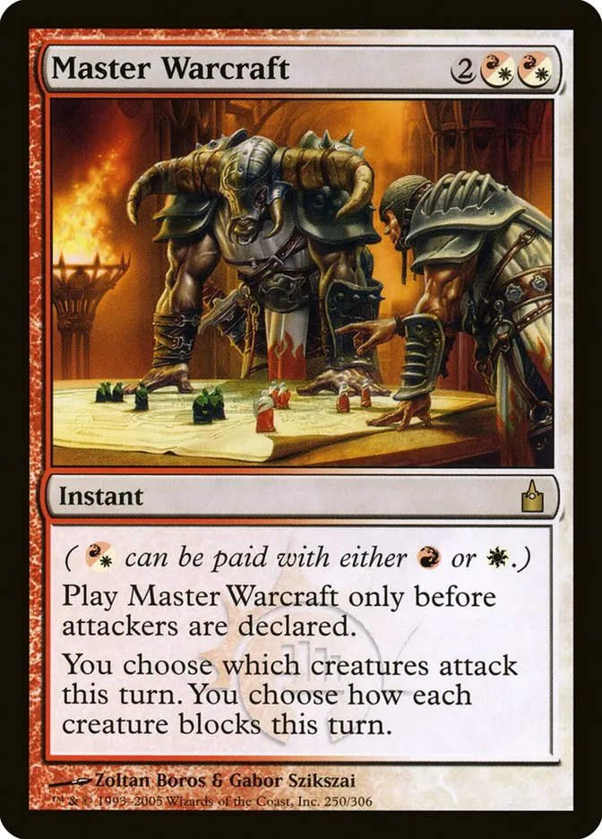 2005 Ravnica: City of Guilds Master Warcraft #250 rare card image