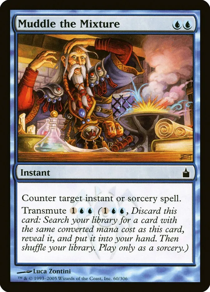 2005 Ravnica: City of Guilds Muddle the Mixture common #60 common card image