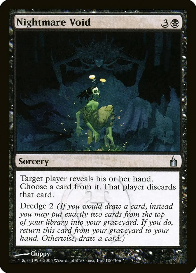 2005 Ravnica: City of Guilds Nightmare Void #100 uncommon card image