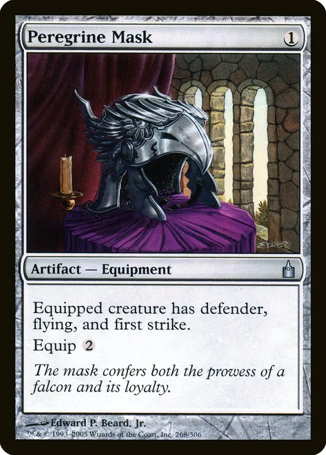 2005 Ravnica: City of Guilds Peregrine Mask #268 uncommon card image