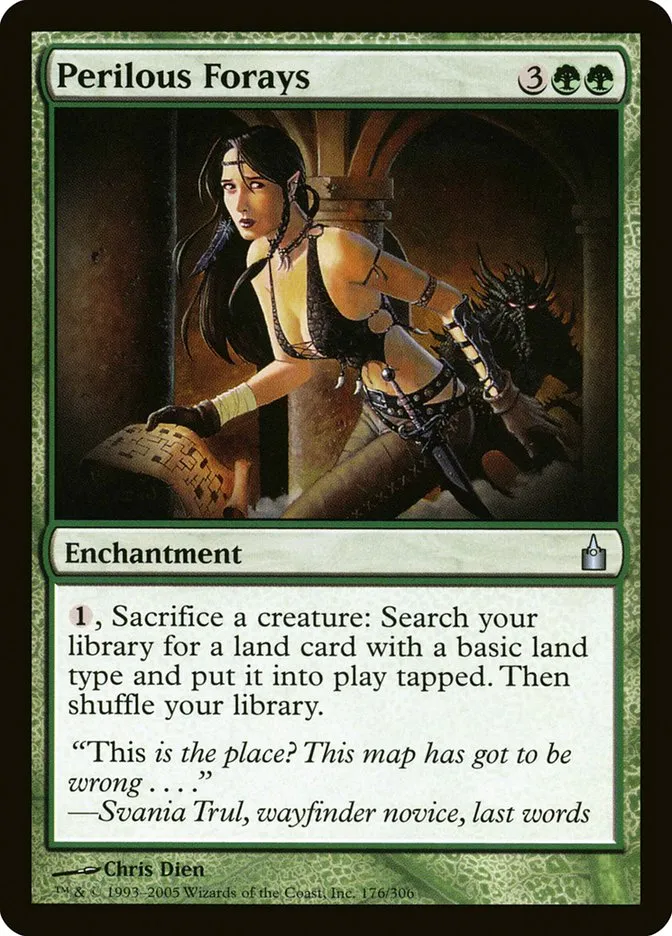 2005 Ravnica: City of Guilds Perilous Forays #176 uncommon card image