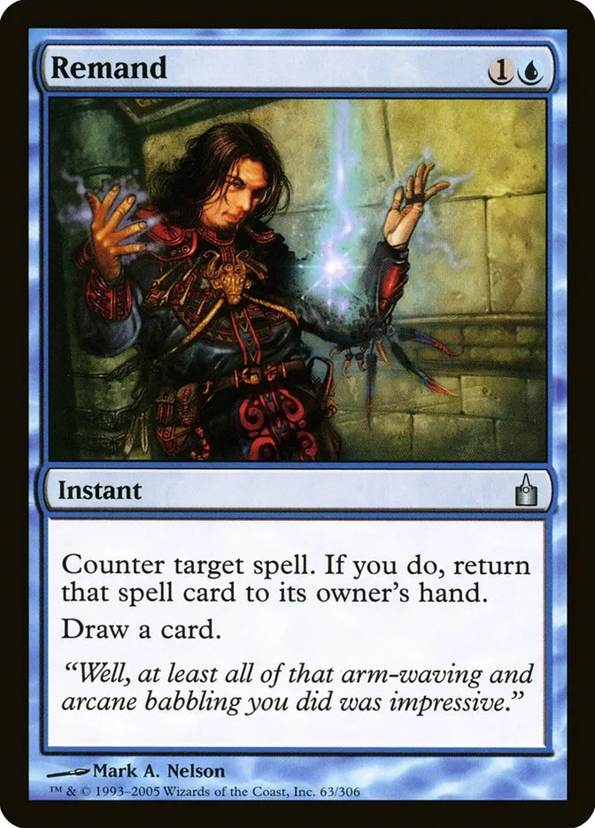 2005 Ravnica: City of Guilds Remand uncommon #63 uncommon card image