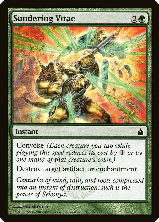 2005 Ravnica: City of Guilds Sundering Vitae #185 common card image