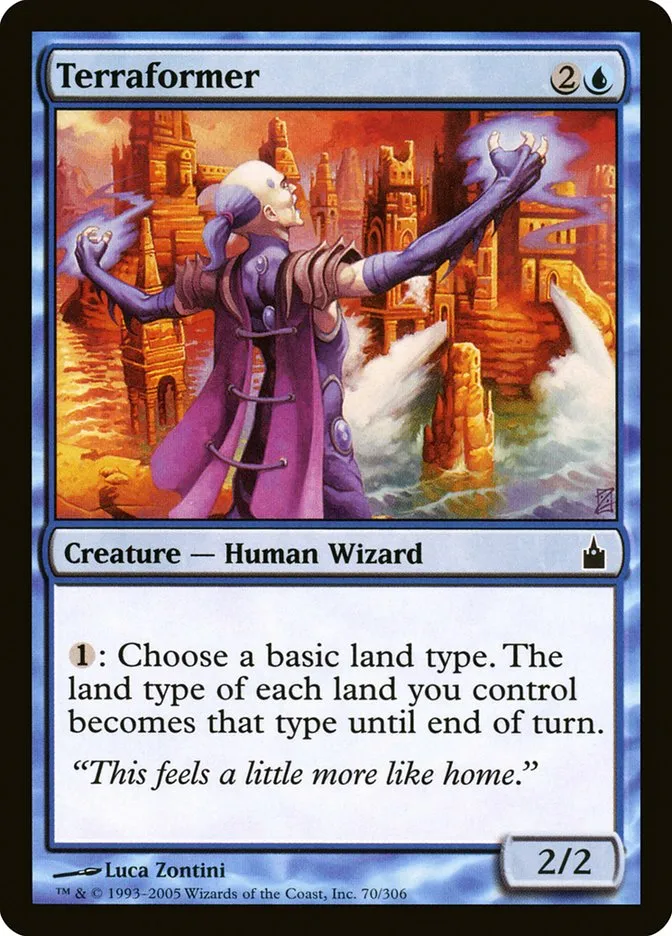 2005 Ravnica: City of Guilds Terraformer common #70 common card image