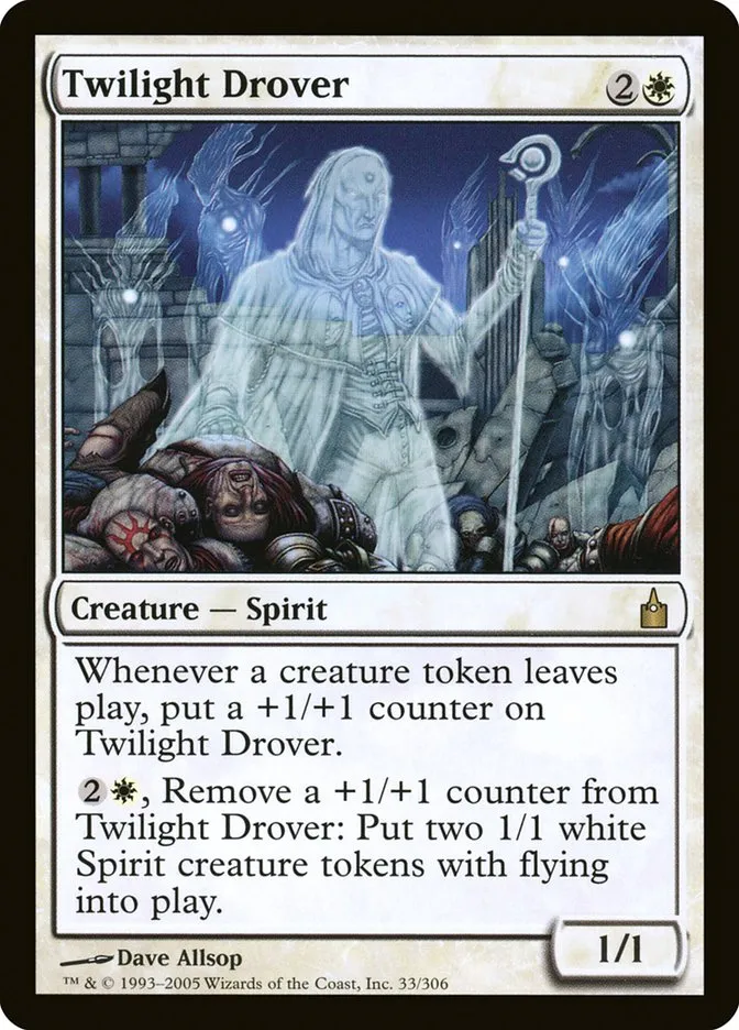 2005 Ravnica: City of Guilds Twilight Drover rare #33 rare card image