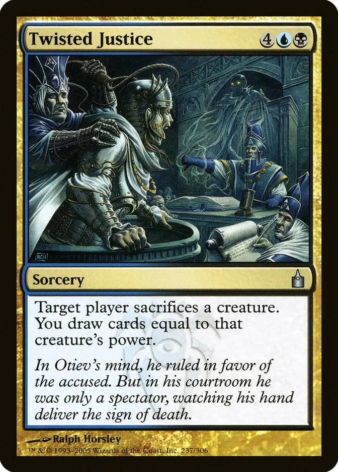 2005 Ravnica: City of Guilds Twisted Justice #237 uncommon card image
