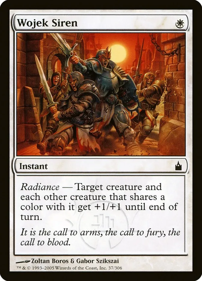 2005 Ravnica: City of Guilds Wojek Siren common #37 common card image