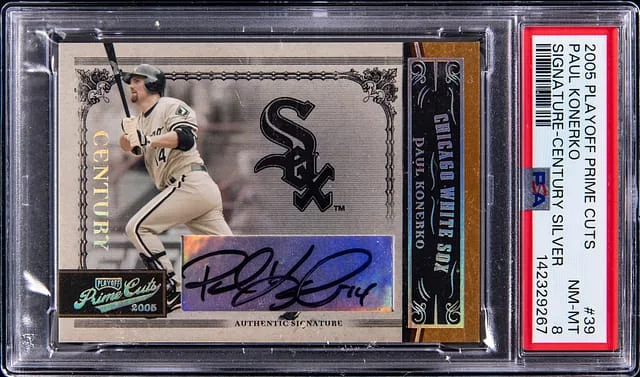 2005 Playoff Prime Cuts Paul Konerko Century Silver #39 card image