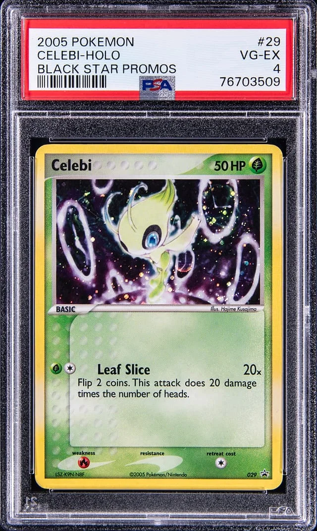 2005 Pokemon Black Star Promos Celebi-Holo #29 card image