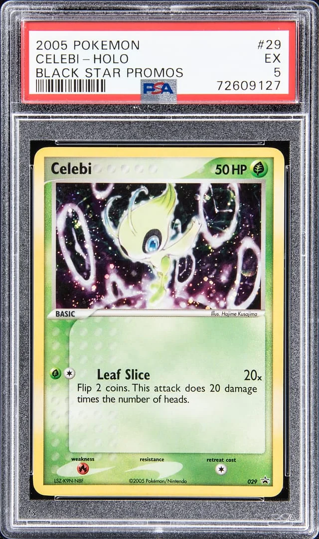 2005 Pokemon Black Star Promos - Holo Celebi #29 card image