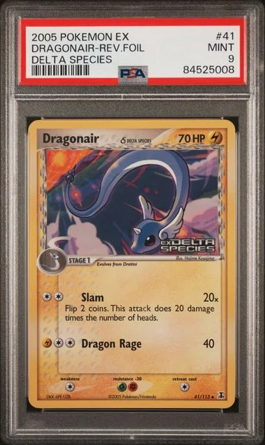 2005 Pokemon Ex Delta Species Dragonair-Reverse #41 card image