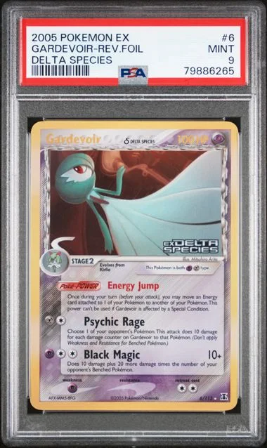 2005 Pokemon Ex Delta Species Gardevoir-Reverse #6 card image